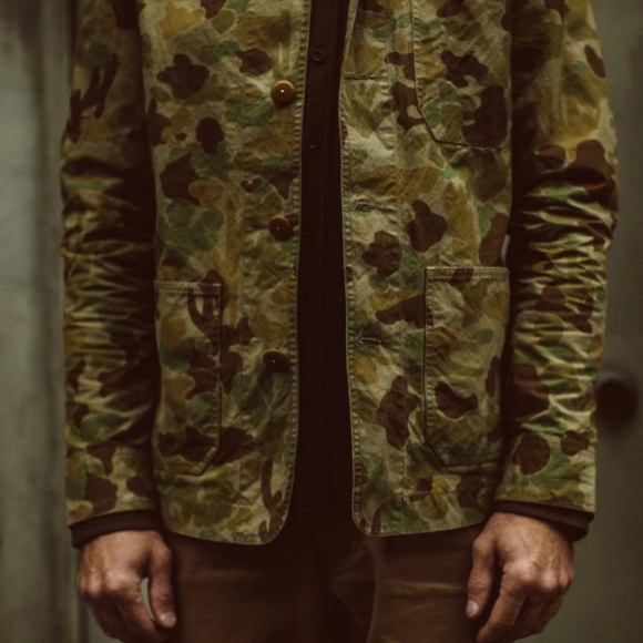 Ojai Jacket in Arid Camo Dry Wax Size L - Picture 4 of 16